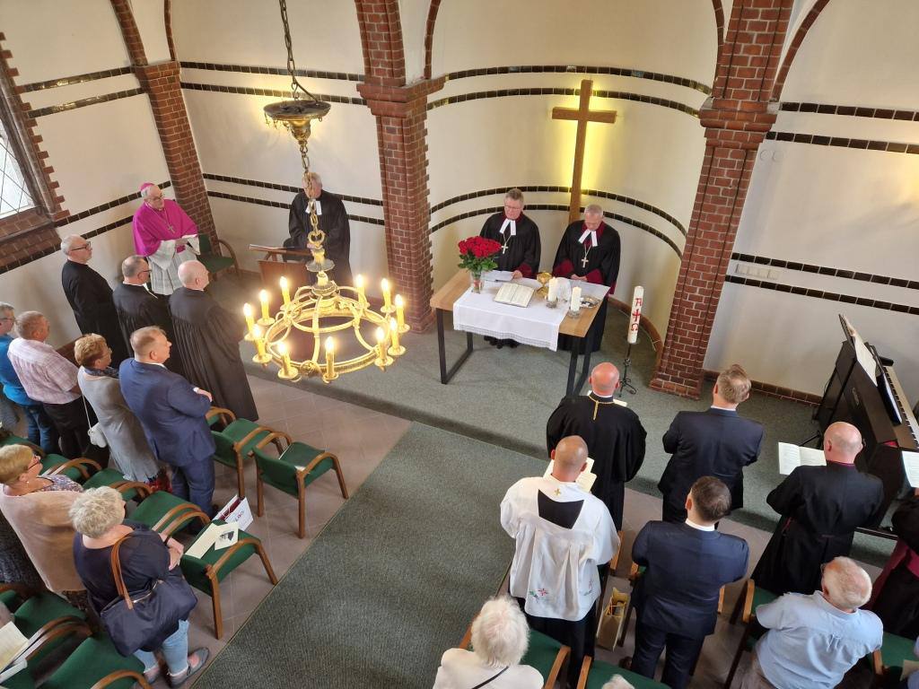 Poświęcenie kaplicy w Elblągu