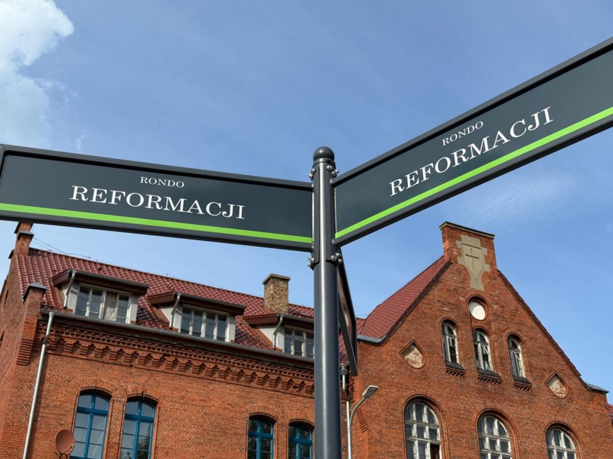 Rondo Reformacji w Ostródzie